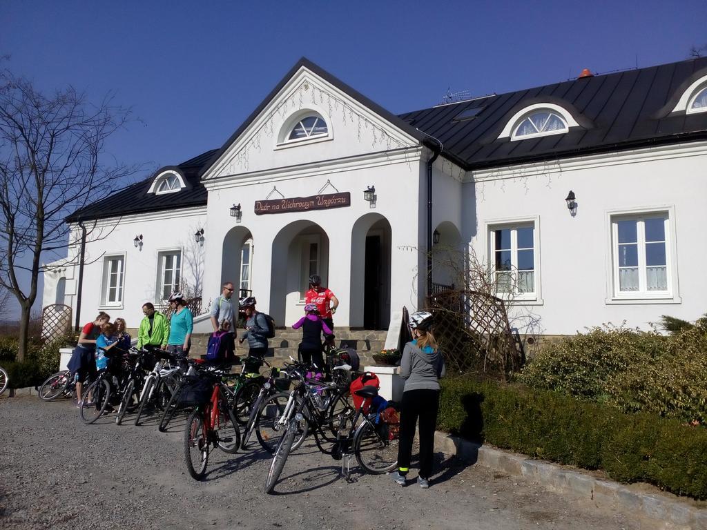 Przybysławice Dwor Na Wichrowym Wzgorzu Bed & Breakfast エクステリア 写真