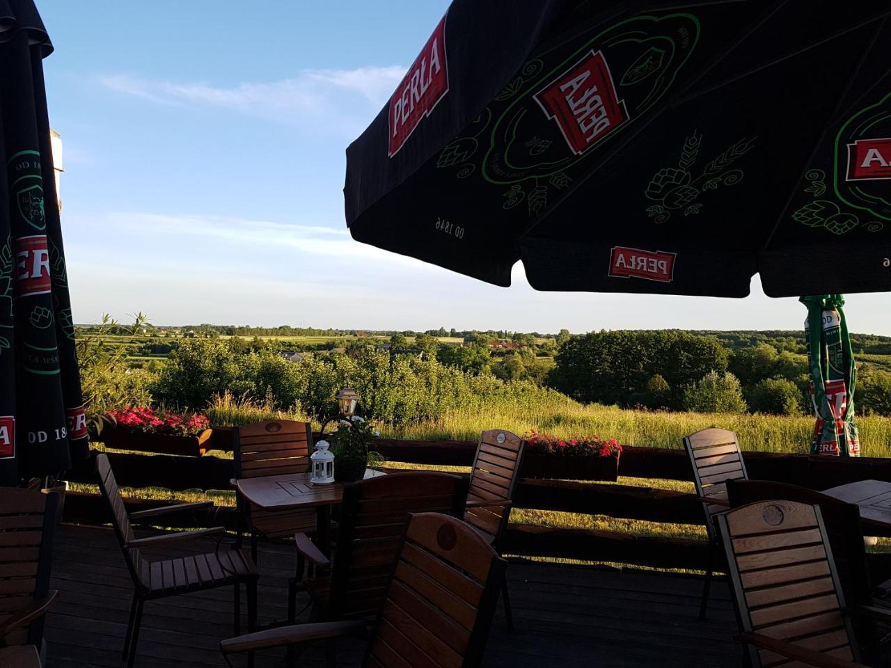 Przybysławice Dwor Na Wichrowym Wzgorzu Bed & Breakfast エクステリア 写真